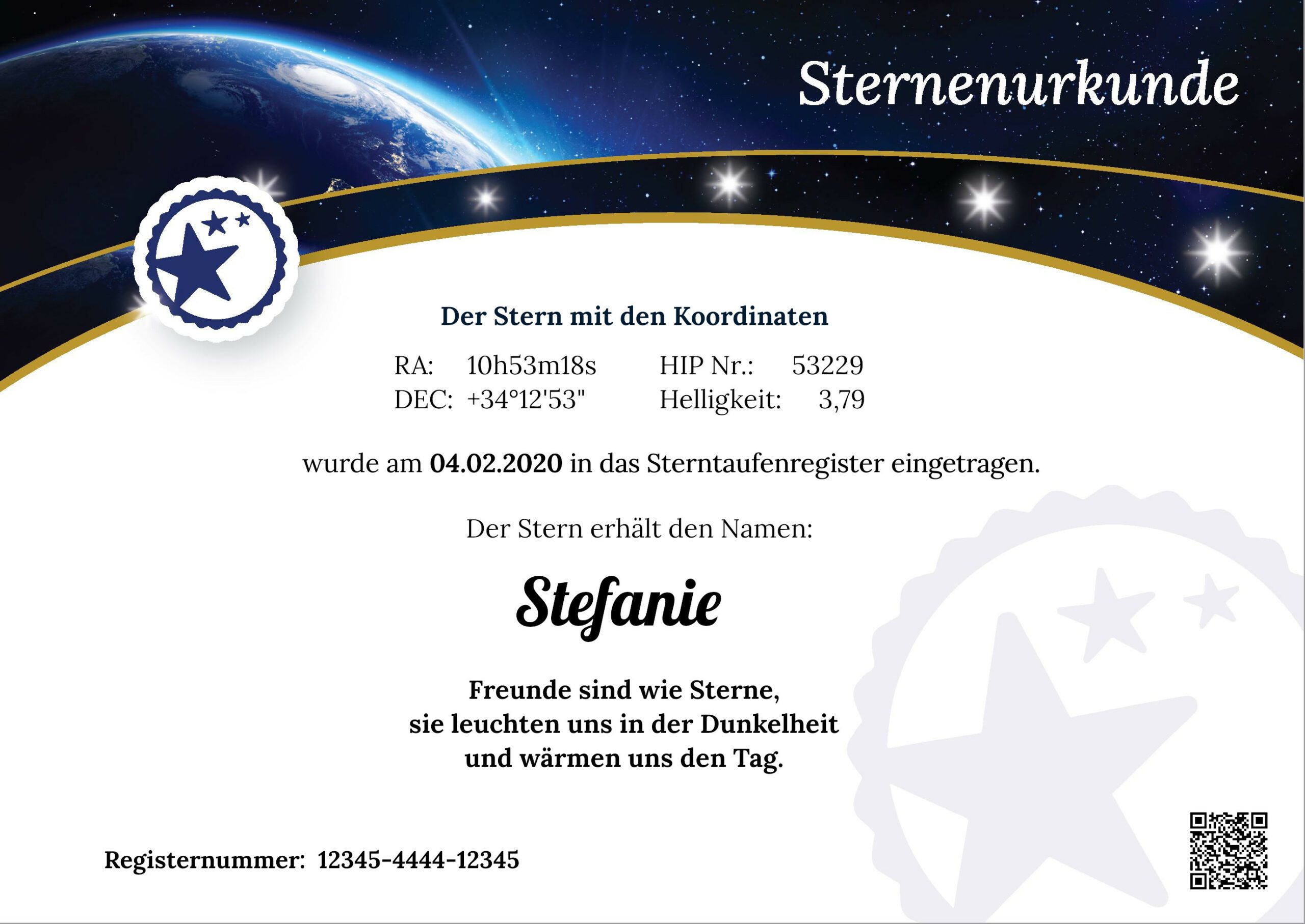 Certificaat Aarde