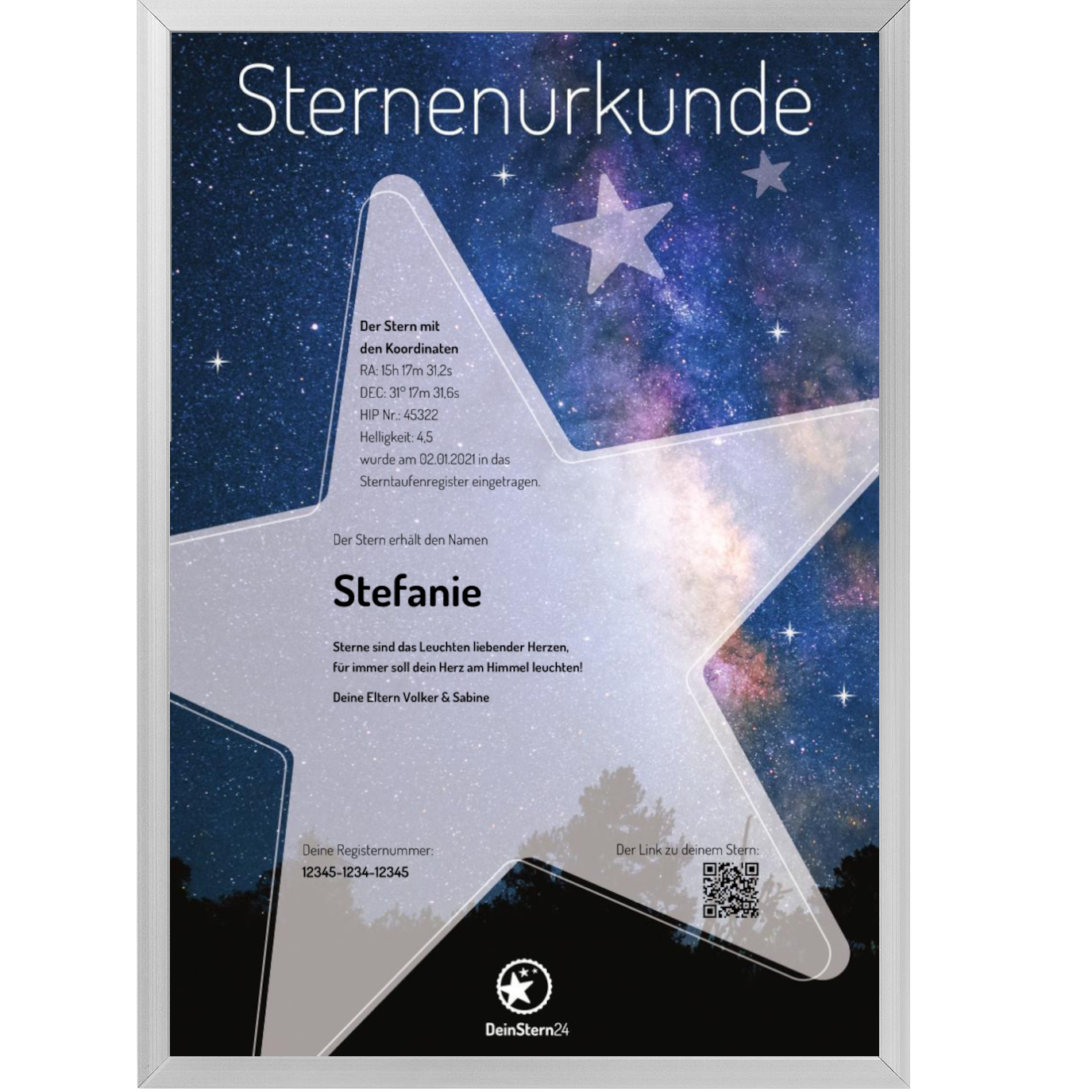 Aluminium frame met certificaat