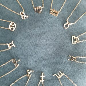 Dierenriemteken kettingen goud