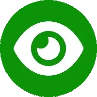 Icon Auge Green